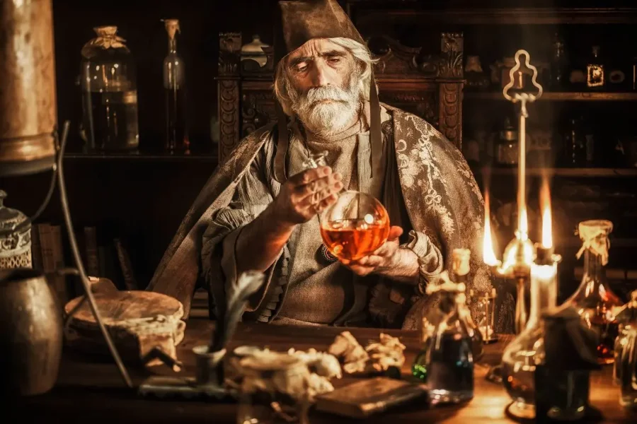 Imagen del alquimista